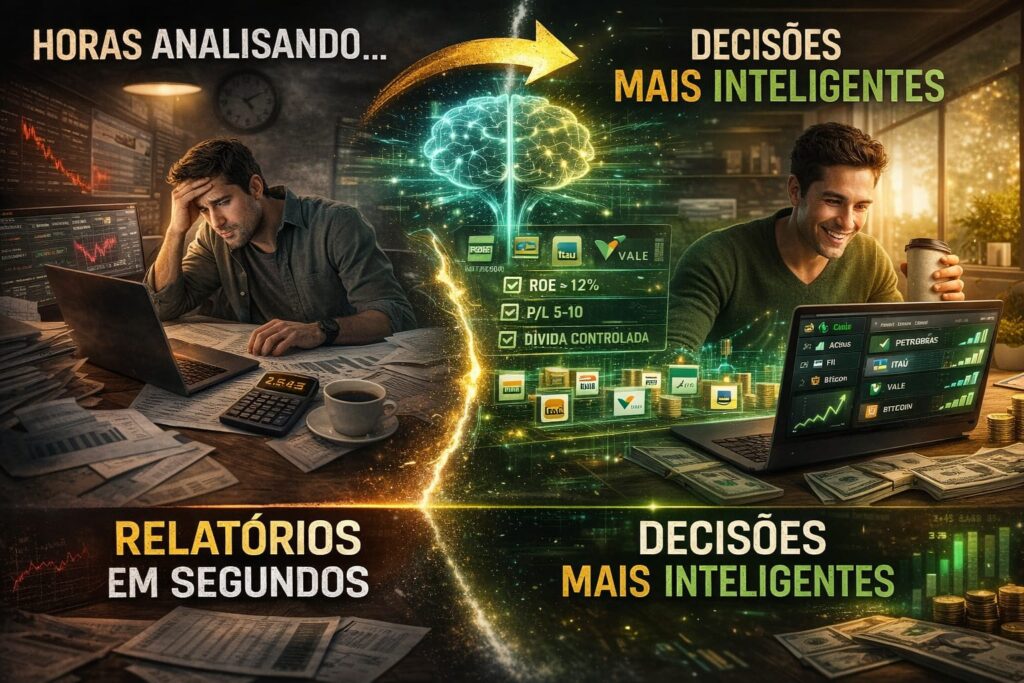 Como investir usando inteligência artificial — youtubers de finanças em 2026
