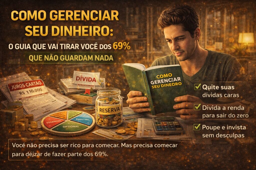 Como Gerenciar Seu Dinheiro: O Guia Que Vai Tirar Você Dos 69% Que Não Guardam Nada