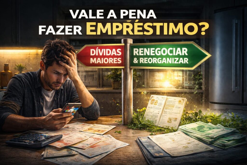Estou Sendo Sufocado Pelas Dívidas: Vale a Pena Fazer Um Empréstimo?